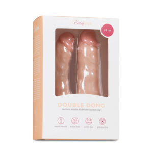 Realistic Double Dildo With Suction Cup - 18 cm Kopen