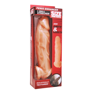 Realistic Flesh Penis Enhancer and Ball Stretcher Kopen