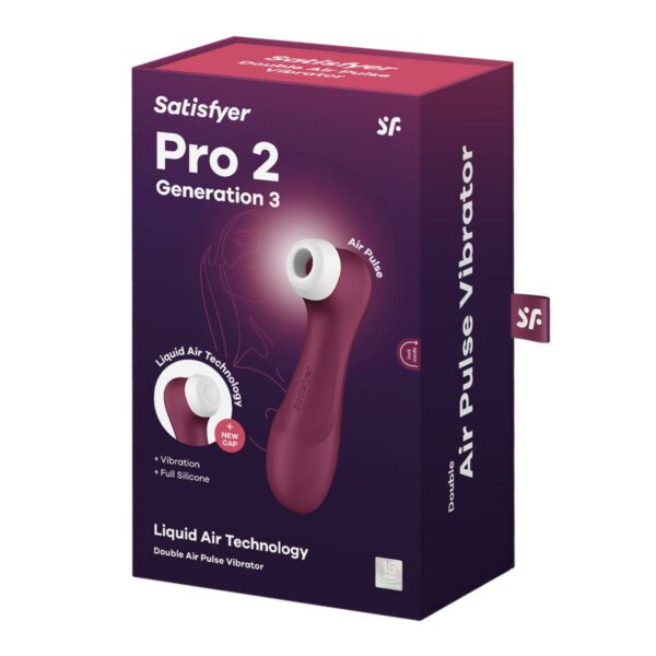 Satisfyer Pro 2 Generation 3 - Winered Kopen
