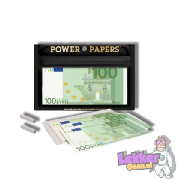 100 EURO Rolling Papers with Filter Tips Kopen