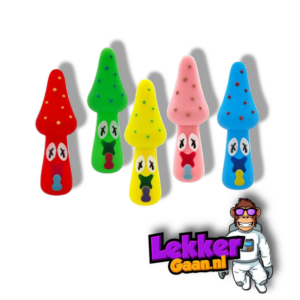 Mushroom Silicone Pipe 10cm Kopen