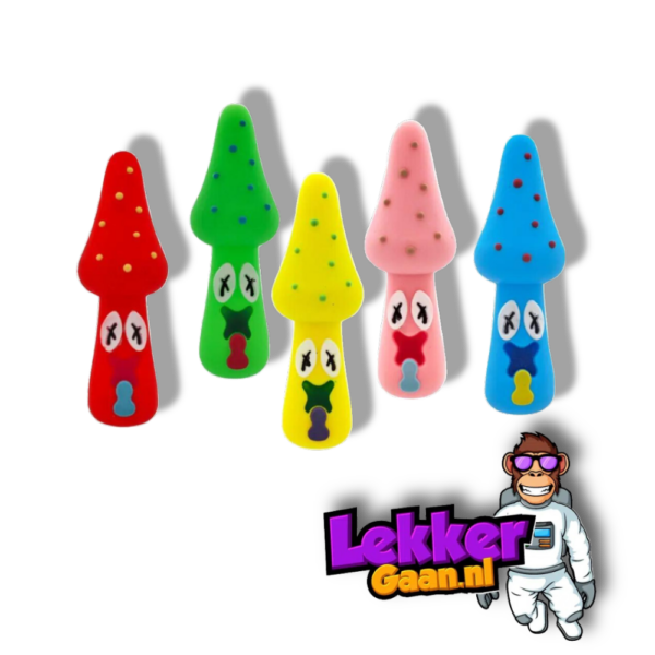 Mushroom Silicone Pipe 10cm Kopen