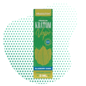Kratom Vape - Blueberry Down - Canapuff - 2ml