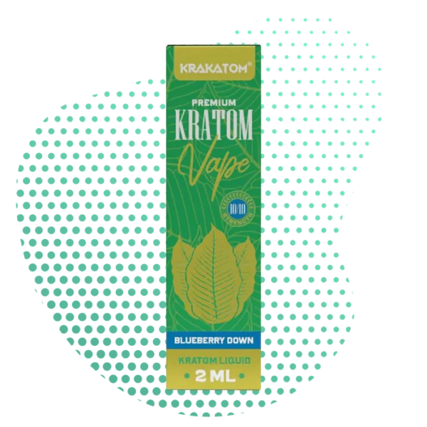 Kratom Vape - Blueberry Down - Canapuff - 2ml