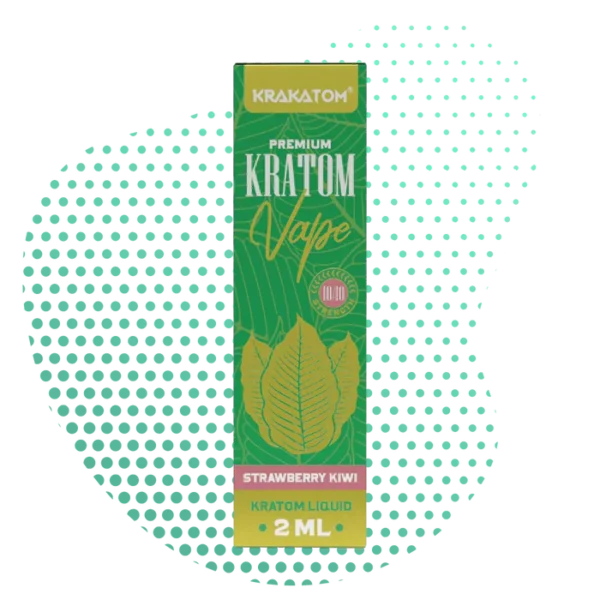 Kratom Vape - Strawberry Kiwi - Canapuff - 2ml Kopen