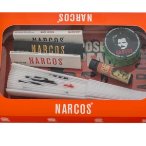 Narcos – Red Giftbox + Tin-Plate Premium Medium Kopen