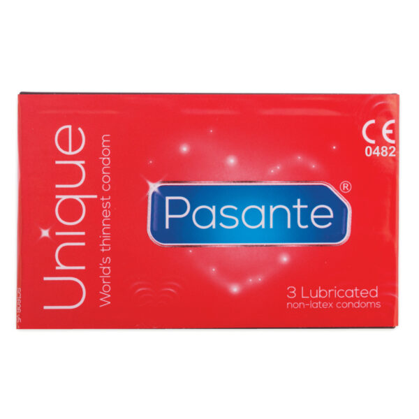 Pasante Unique Latexfree Condoms 3pcs Kopen