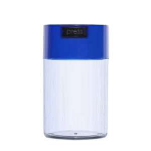 Tightvac 0,57 liter Solid Blue Cap - Transparant Kopen