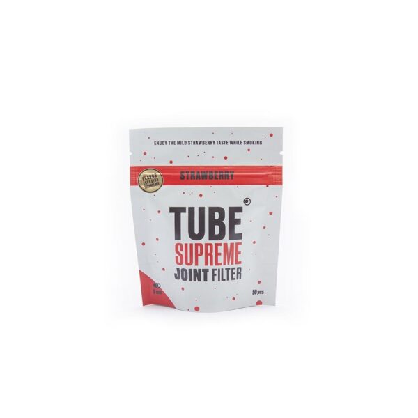 Tube supreme joint filter 6mm Strawberry display - 50pcs Kopen