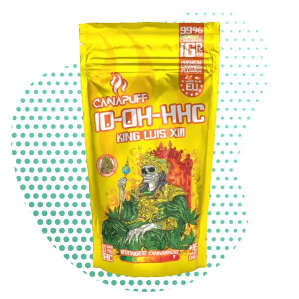 King Luis XIII 99% - 10-OH-HHC Flowers Kopen