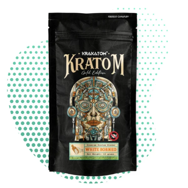 Kratom White Borneo Krakatom Gold Edition Kopen