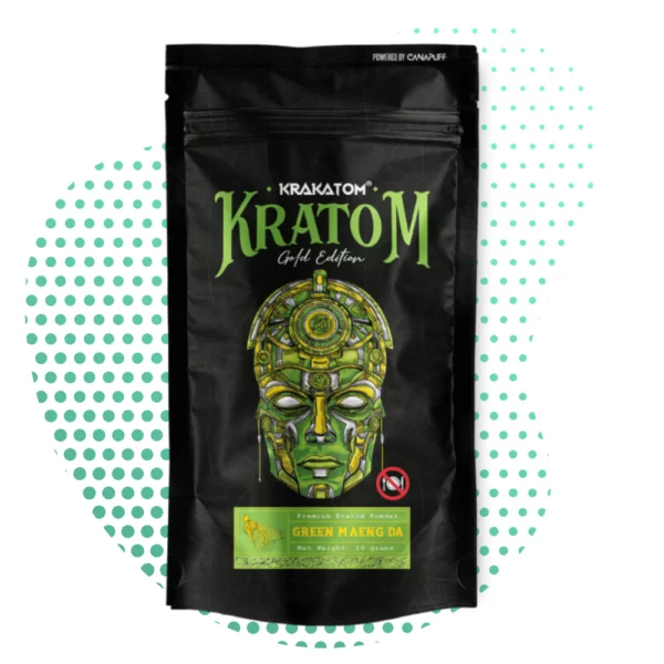 kratom Green Maeng Da "Krakatom" Gold Edition Kopen