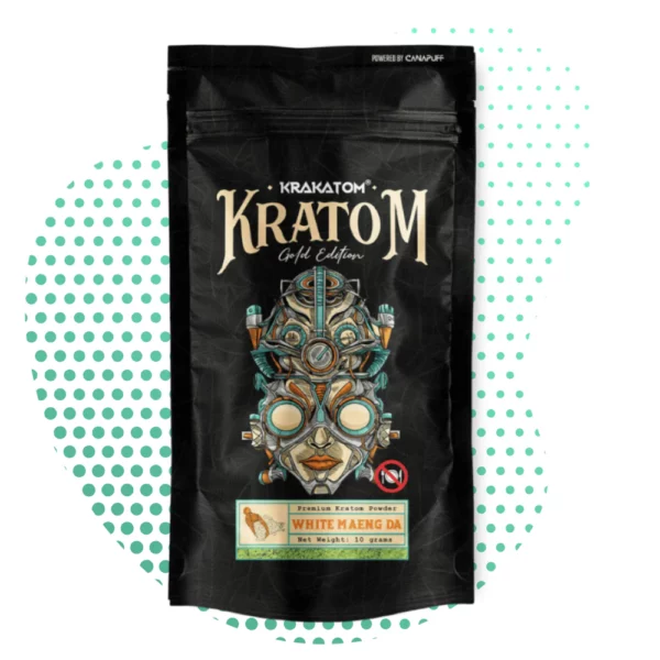 kratom white Maeng Da "Krakatom" Gold Edition Kopen